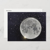 Moon Dreams Postkarte (Vorne/Hinten)