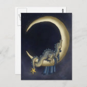 Moon Dreams Postkarte (Vorne/Hinten)