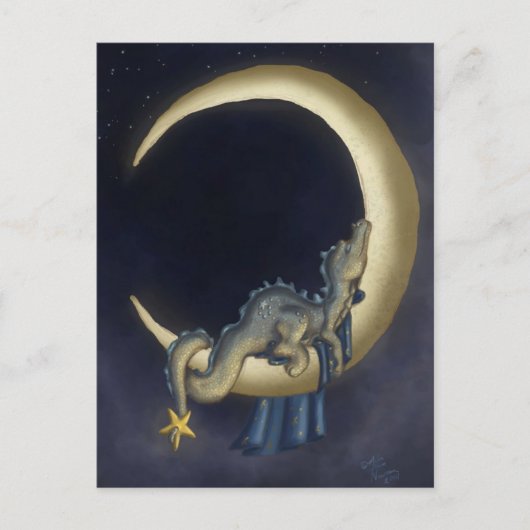 Moon Dreams Postkarte (Vorderseite)