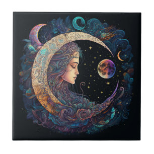 Moon Dreams Tile Fliese