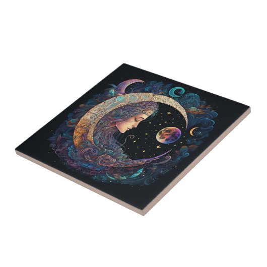 Moon Dreams Tile Fliese (Seite)