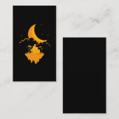 Moon Drummer Solo Drum Set Visitenkarte (Vorne/Hinten)