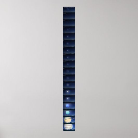 Moon durch andere Stellen ersetzt Poster (Vorne)