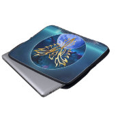 Moon Eagle Laptopschutzhülle (Vorne Knopf)