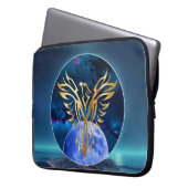 Moon Eagle Laptopschutzhülle (Vorderseite Links)