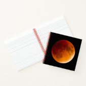 Moon Eclipse Blood Moon | Mendota-Höhen Notizblock (Innenseite)