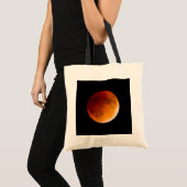 Moon Eclipse Blood Moon | Mendota-Höhen Tragetasche (Vorderseite (Produkt))