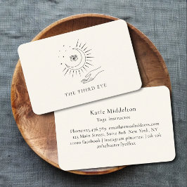 Moon Eye Yoga Reiki Wellness  Visitenkarte