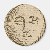 Moon Face Magnet (Vorne)
