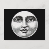 Moon Face Postkarte (Vorderseite)