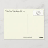 "Moon Fairies II" von John Naish Postkarte (Rückseite)