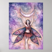 Moon Fairy Art Poster von Molly Harrison (Vorne)