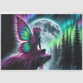 Moon Fairy Blume Seidenpapier