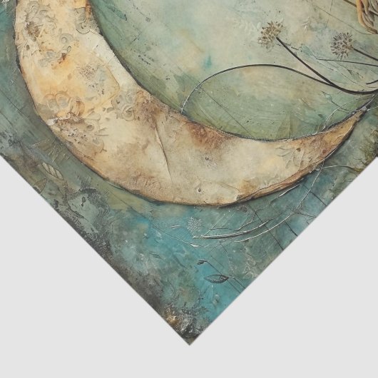 MOON FAIRY DECOUPAGE SEIDENPAPIER (Ausschnitt)