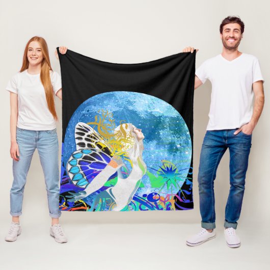 Moon Fairy Fleece Blanket (Beispiel)
