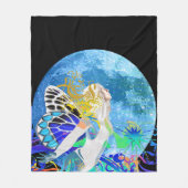 Moon Fairy Fleece Blanket (Vorderseite)
