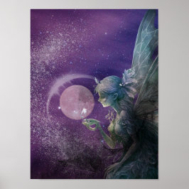Moon Fairy Poster