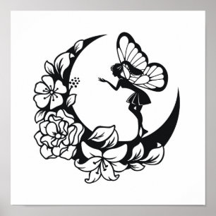 Moon Fairy Poster
