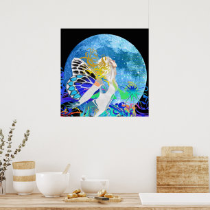 Moon Fairy Poster