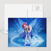 Moon Fairy Postkarte (Vorne/Hinten)