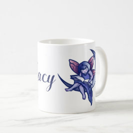 Moon Fairy Reading Bookish Moon Fairies Kaffeetasse