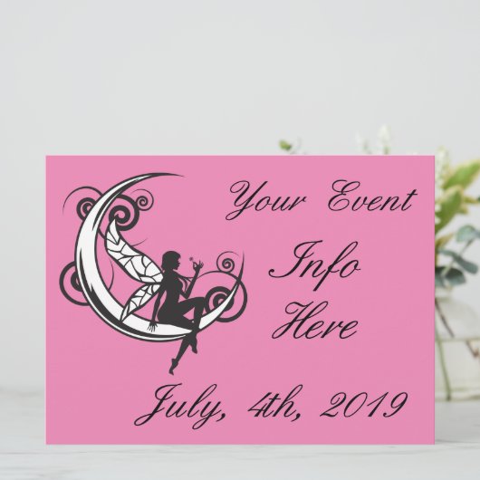 Moon Fairy Silhouette Thunder_Cove (Stehend Vorderseite)