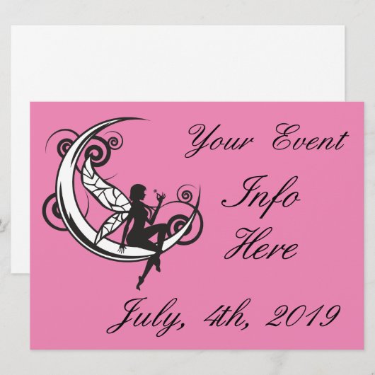 Moon Fairy Silhouette Thunder_Cove (Vorne/Hinten)