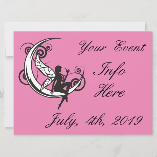 Moon Fairy Silhouette Thunder_Cove (Vorderseite)