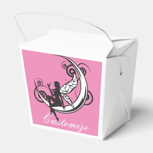 Moon Fairy Silhouette Thunder_Cove Geschenkschachtel (Rückseite)