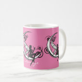 Moon Fairy Silhouette Thunder_Cove Kaffeetasse (VorderseiteRechts)