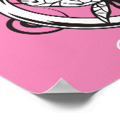 Moon Fairy Silhouette Thunder_Cove Poster (Ecke)