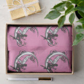 Moon Fairy Silhouette Thunder_Cove Seidenpapier (Geschenk)