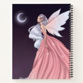 Moon Fairy Spiral Notebook Notizblock (Rückseite)
