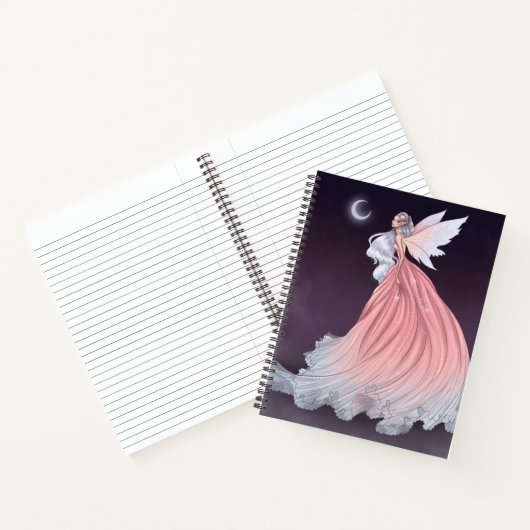 Moon Fairy Spiral Notebook Notizblock (Innenseite)