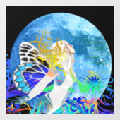 Moon Fairy Window Fensteraufkleber (Blatt)