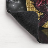 moon feenhaftes mousepad, Mäusematte, gotische Fee Mousepad (Ecke)