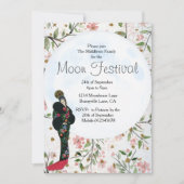Moon Festival - Chinesische Herbstfestival Einladu Einladung (Vorderseite)
