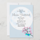 Moon Festival - Chinesische Herbstfestival Einladu Einladung (Vorderseite)