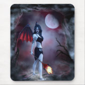 Moon fire Succubus Mousepad (Vorne)