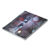 Moon fire Succubus Notizblock (Rotiert)