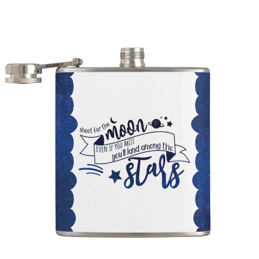 Moon Flachmann (Geöffnet)