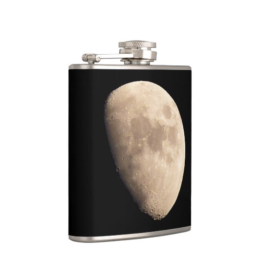 Moon Flask Personalisiert Moon Flask Moon Geschenk Flachmann (Rechts)