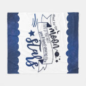 Moon Fleecedecke (Vorderseite (Horizontal))