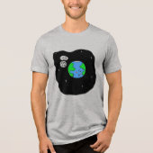 Moon Flirt Tri-Blend Shirt (Vorderseite)