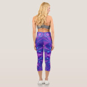 Moon Flower Capri Leggings (Rückseite)