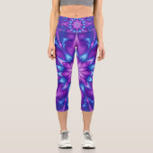 Moon Flower Capri Leggings (Vorderseite)