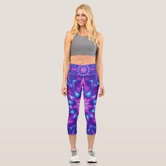 Moon Flower Capri Leggings (Vorderseite)