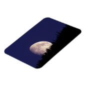 Moon & Forest | Glacier Nationalpark Montana Magnet (Linke Seite)