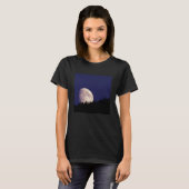 Moon & Forest | Glacier Nationalpark Montana T-Shirt (Vorne ganz)