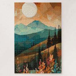 Moon Forest Mountain Puzzle